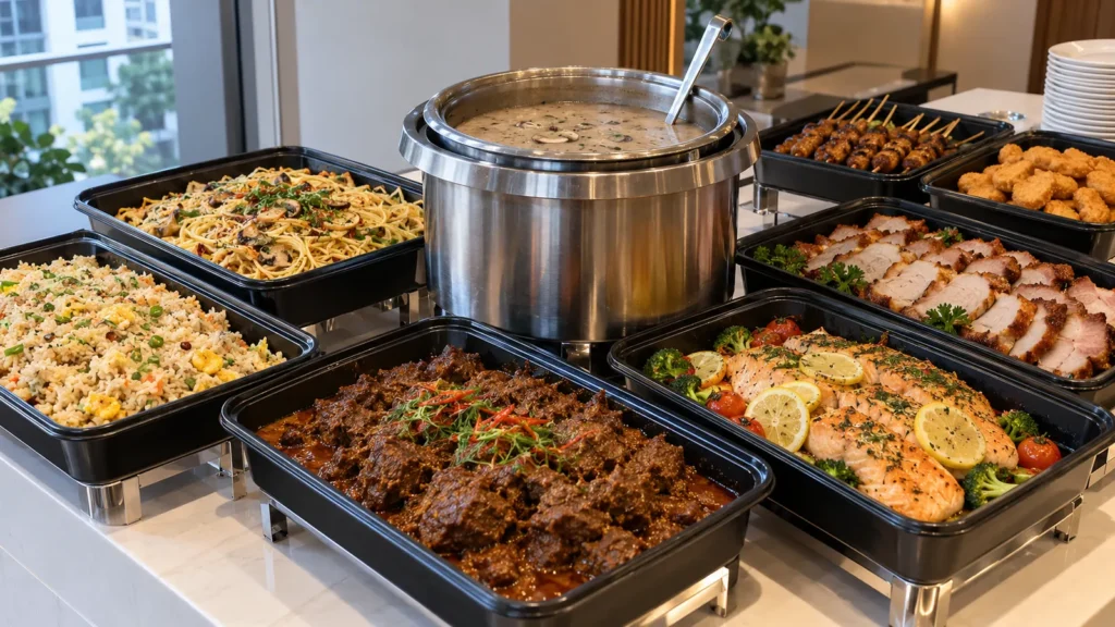 How Do You Serve Soup at a Buffet Without Creating a Bottleneck?