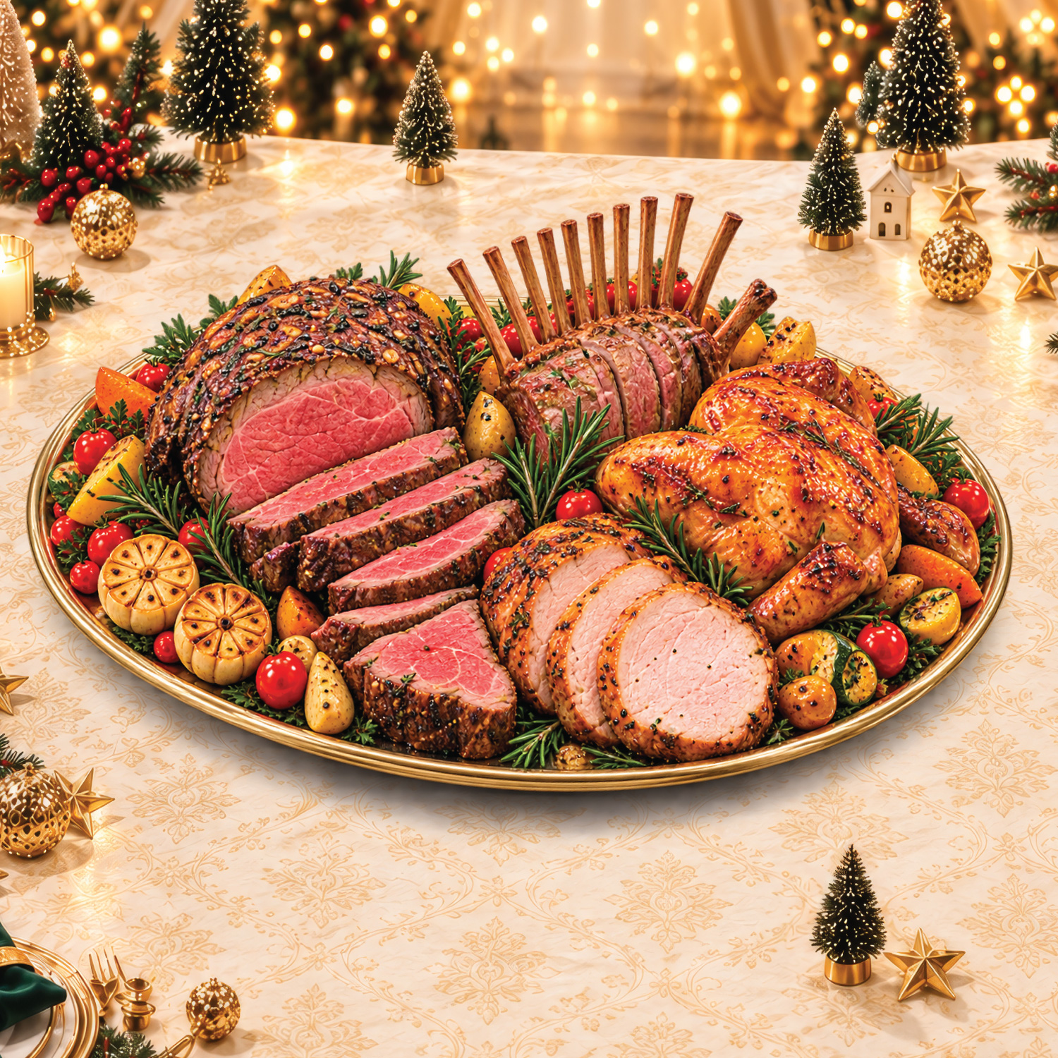 De’Vour Feast’mas Butcher’s Splendour festive food set