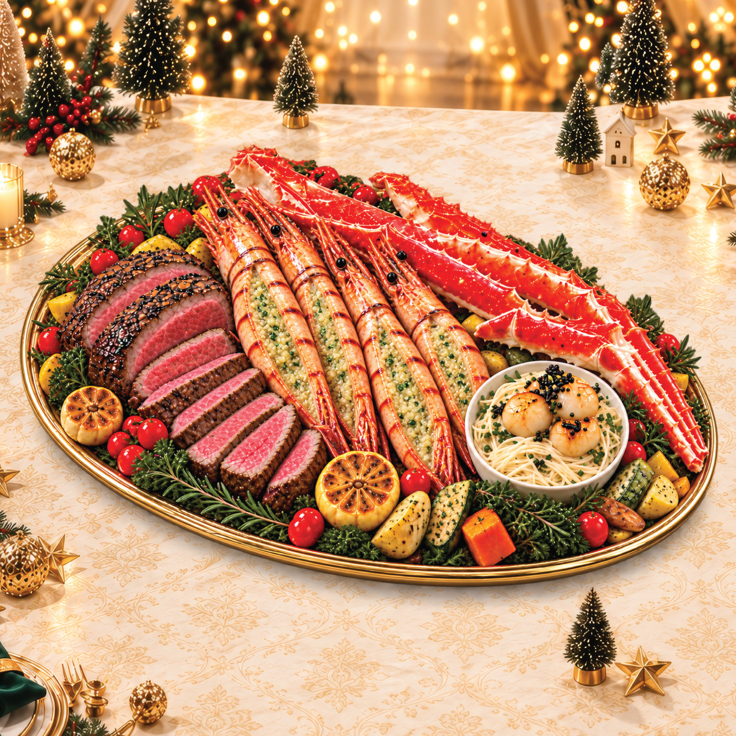 De’Vour Feast’mas The Grand Indulgence festive food set