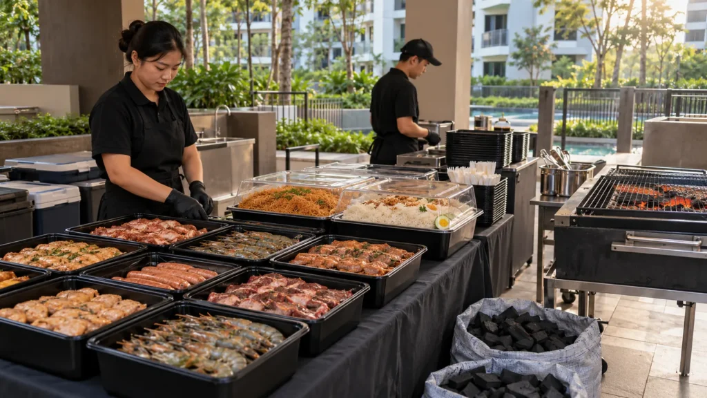 What Changes When a BBQ Runs on Two Consecutive Days?