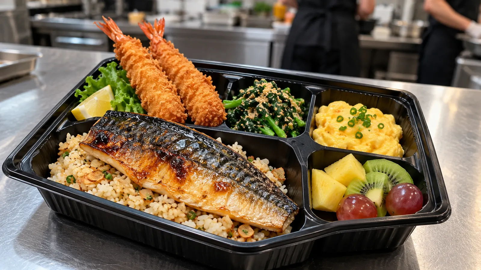 Why Does Grilled Saba Work So Well in a Catered Set Meal?